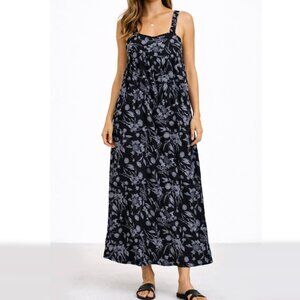 Carly Jean L.A. Floral Maxi Sun Dress